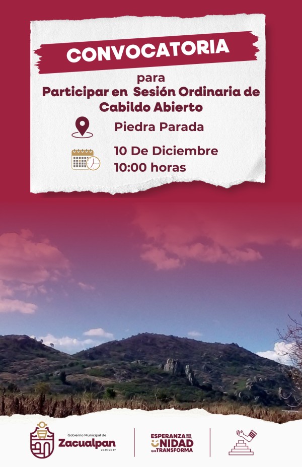 Cabildo Abierto Piedra Parada