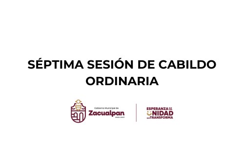 SÉPTIMA SESIÓN DE CABILDO ORDINARIA